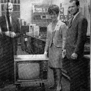 19″ Color TV Sweepstakes Winners, 1967