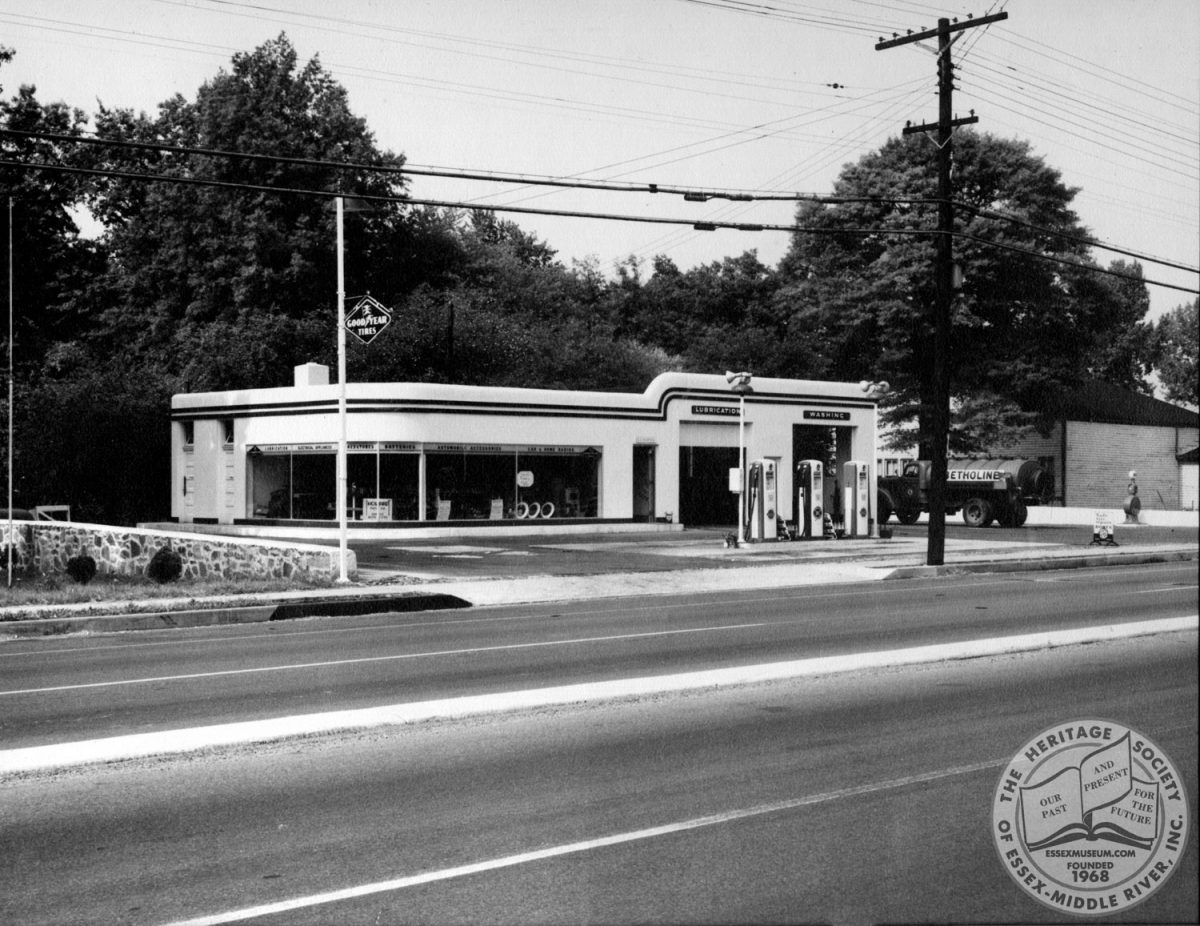 Pospisils Service Station, 1940s Heritage Society of Essex and Middle