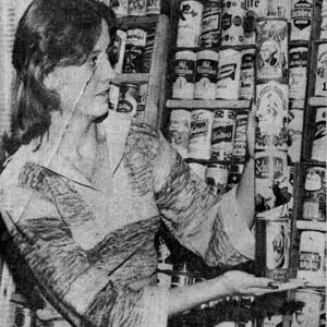 Helen Baumgartner’s Beer Can Collecting Hobby (1976)
