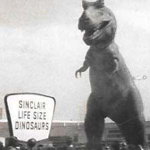 Sinclair Dinosaurs at Eastpoint, 1967