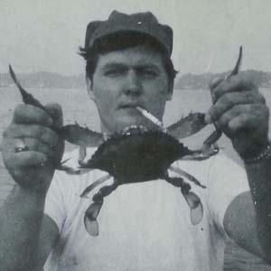 Charlie Seidel, commercial crabber, 1967
